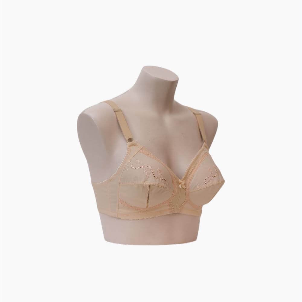 Flourish Pure  PACK OF 4 DEAL Cotton Plus Size Bra – Non-Padded, Non-Wired Full Coverage Bra