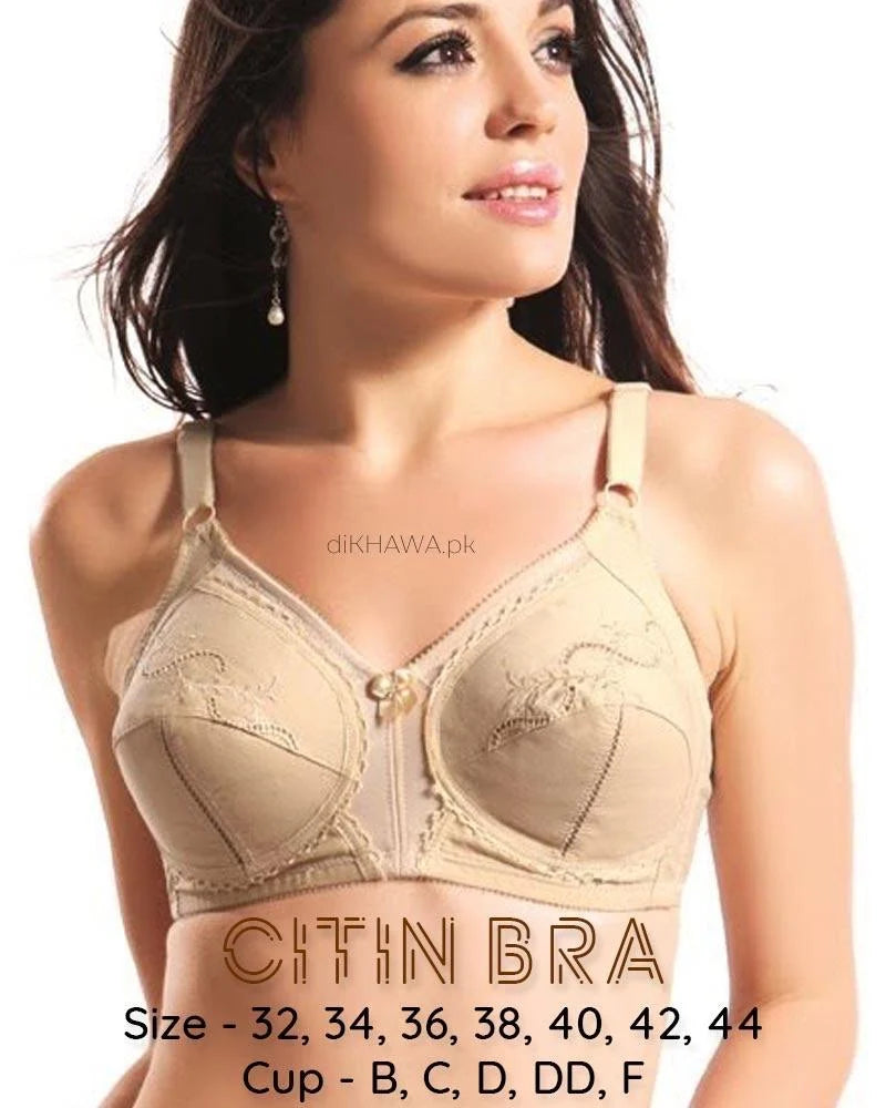 Original Dorine Black Bra – Soft Cotton Everyday Wear