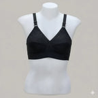 Pack of 2 Cotton Embroided Bra - Non-Padded & Non-Wired