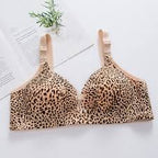 Premium Leopard Print Comfort Bra – Padded & Wire-Free