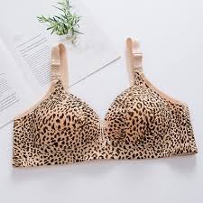 Premium Leopard Print Comfort Bra – Padded & Wire-Free