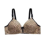 Premium Leopard Print Comfort Bra – Padded & Wire-Free